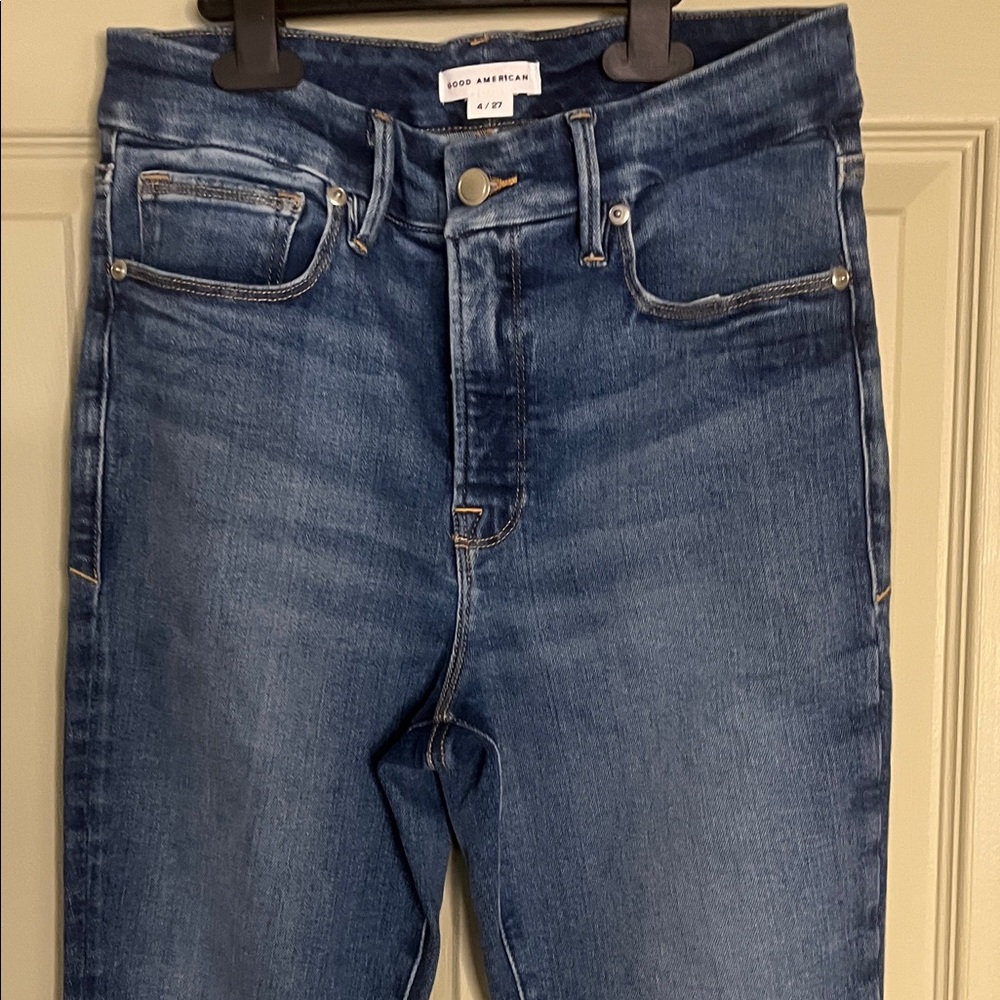 Good American Classic Blue Jeans size 4